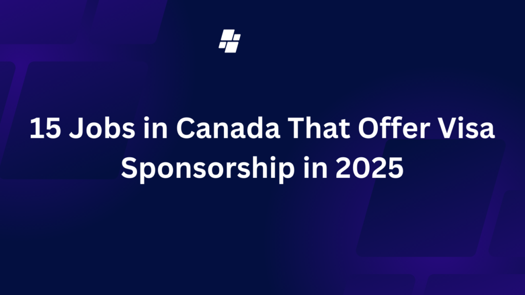Jobs in Canada